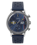 Timex Peanuts Mens Chronograph Watch with Blue Dial and Blue Strap TW2Y85300
