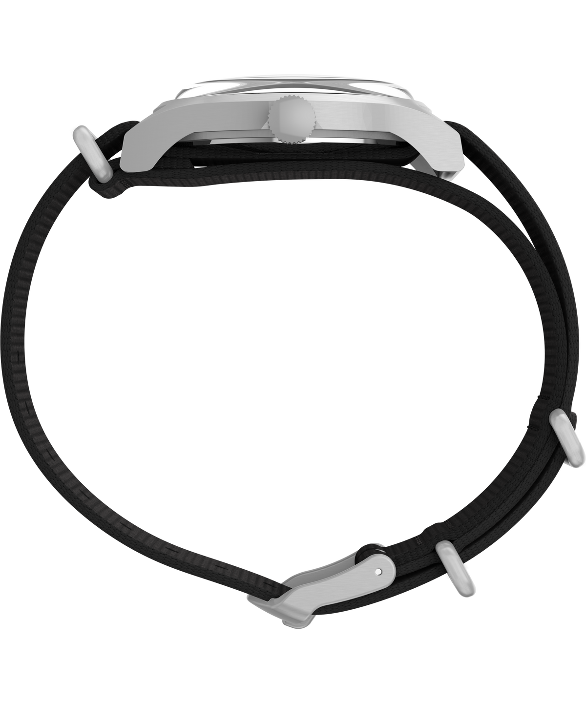 Timex Peanuts Mens Watch with Black Dial and Black Strap TW2Y85400