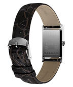 Timex Ladies Watch with Silver Dial and Brown Strap TW2Y88200