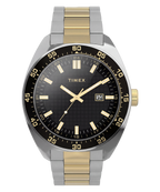 Timex Men's Watch with Black Dial and Two-Tone Strap TW2Y89100