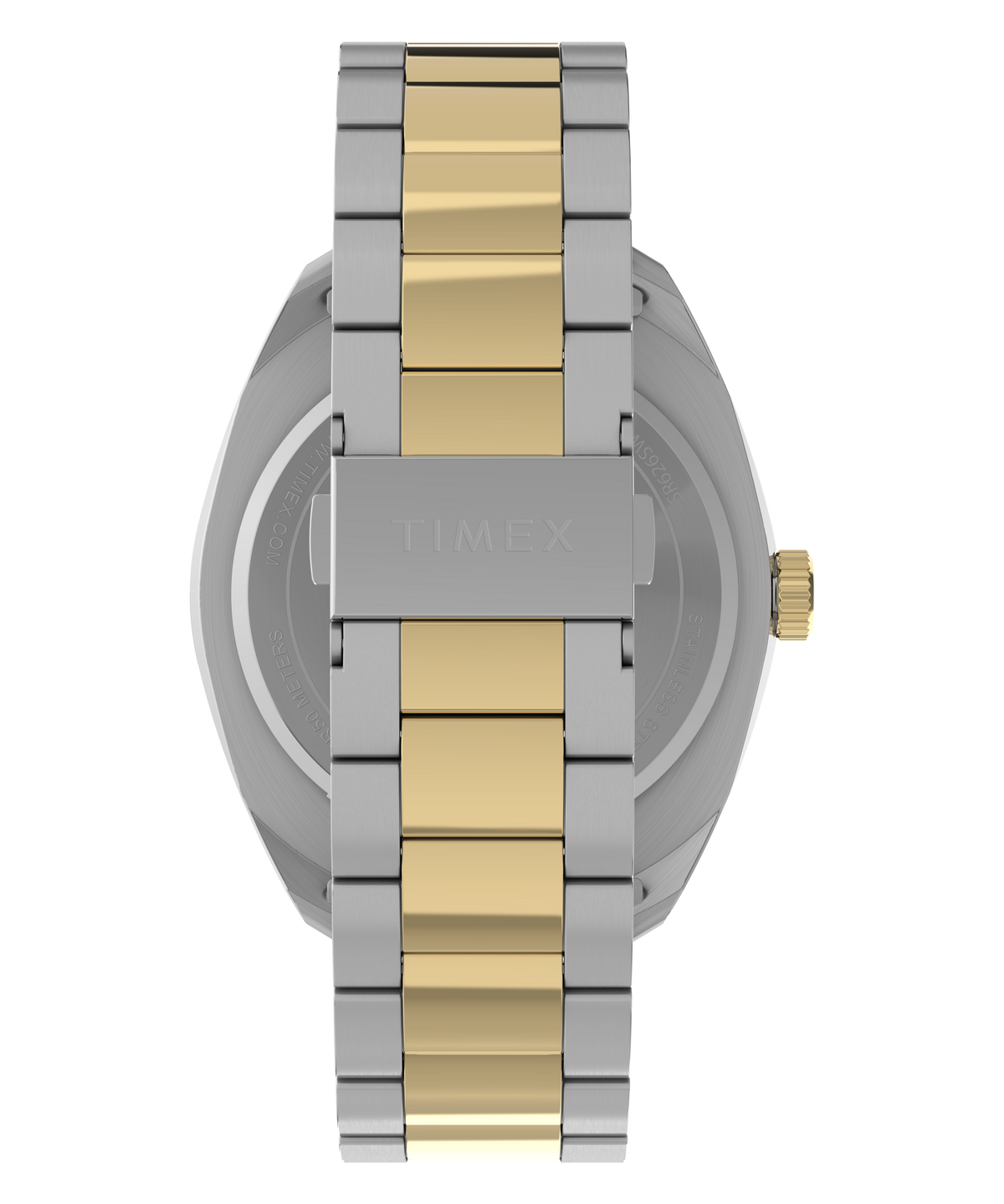 Timex Men's Watch with Black Dial and Two-Tone Strap TW2Y89100