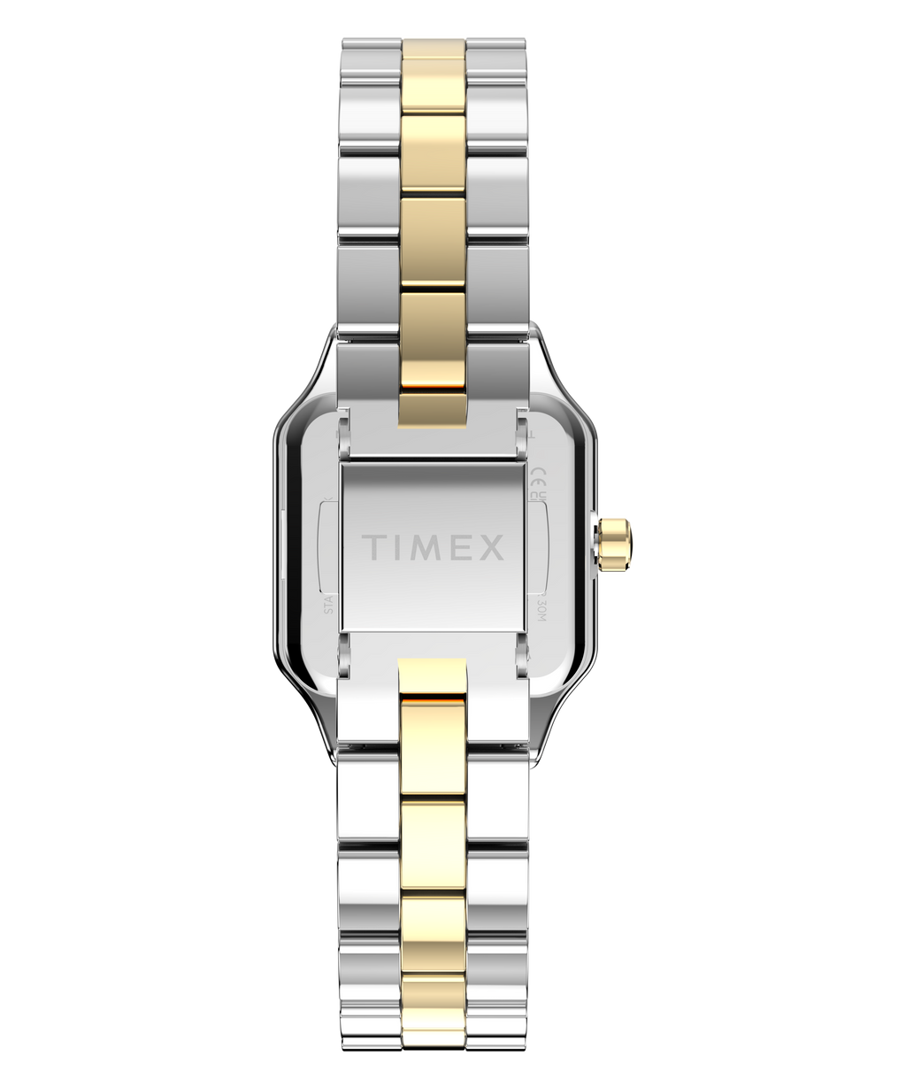 Timex Addison Ladies Watch with Silver Dial and Two-Tone Strap TW2Y90400