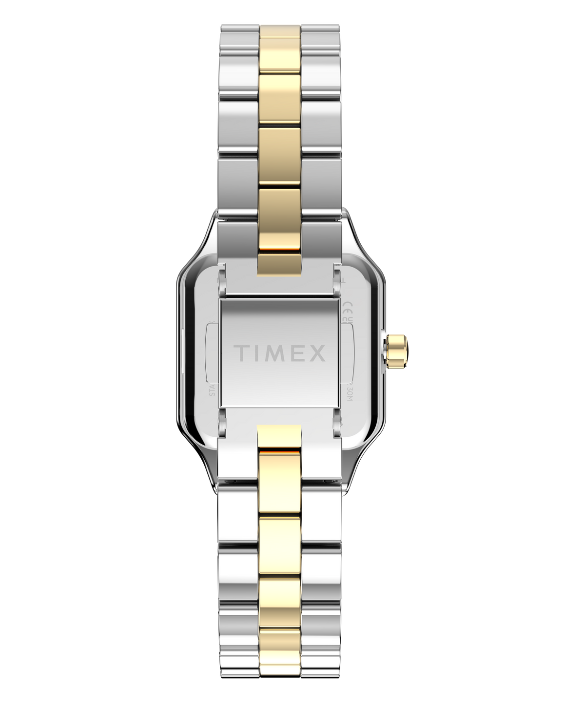 Timex Addison Ladies Watch with Silver Dial and Two-Tone Strap TW2Y90400