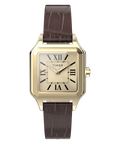 Timex Addison Ladies Watch with Champagne Dial and Brown Strap TW2Y90700