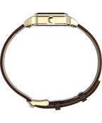 Timex Addison Ladies Watch with Champagne Dial and Brown Strap TW2Y90700