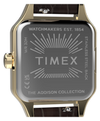 Timex Addison Ladies Watch with Champagne Dial and Brown Strap TW2Y90700