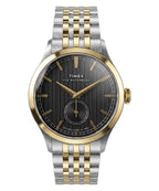 Timex Men's Watch with Black Dial and Two-Tone Strap TW2Y91900