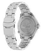 Timex Deepwater Mens Automatic Watch with White Dial and Silver Strap TW3A01600