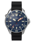 Timex Deepwater Mens Automatic Watch with Blue Dial and Black Strap TW3A01700