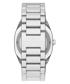 Timex E Line Men's Automatic Watch with Silver Dial and Silver Strap TW6A00500