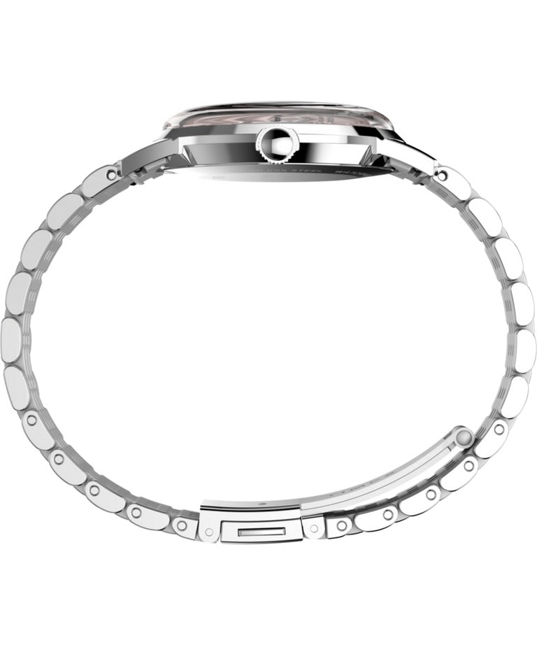 Timex Marlin Ladies Watch with Pink Dial and Silver Strap TW6A03900