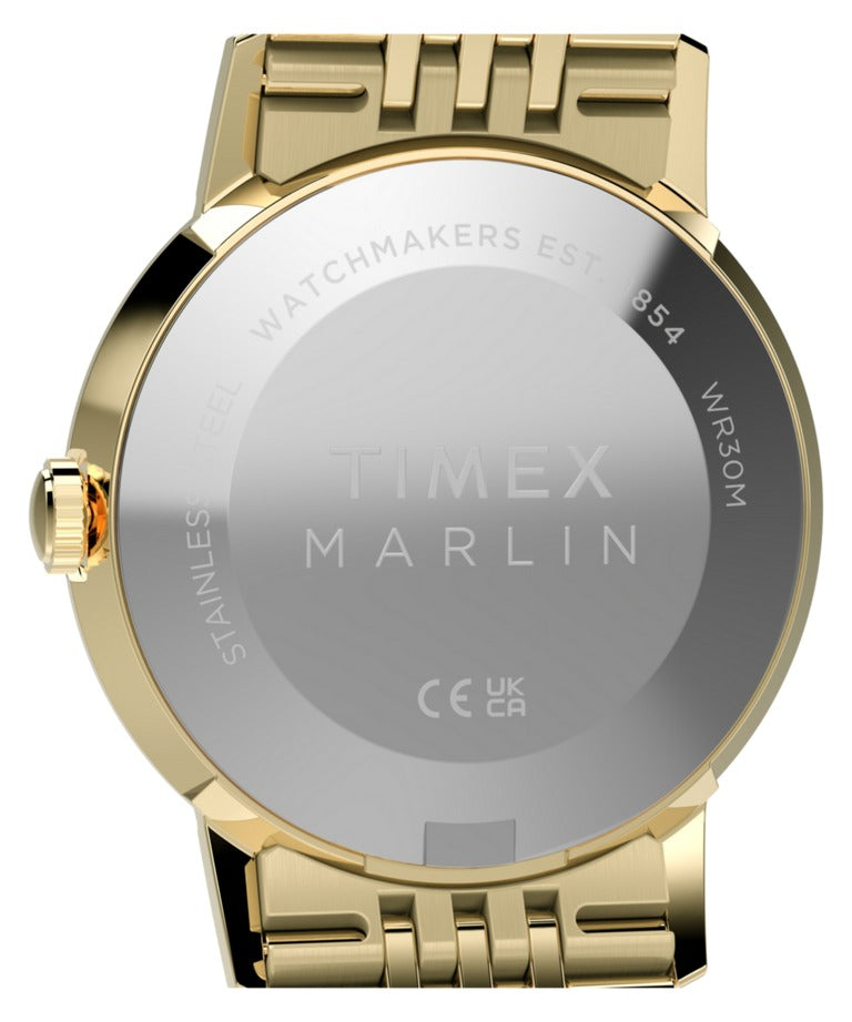 Timex Marlin Ladies Watch with Champagne Dial and Gold Strap TW6A04000