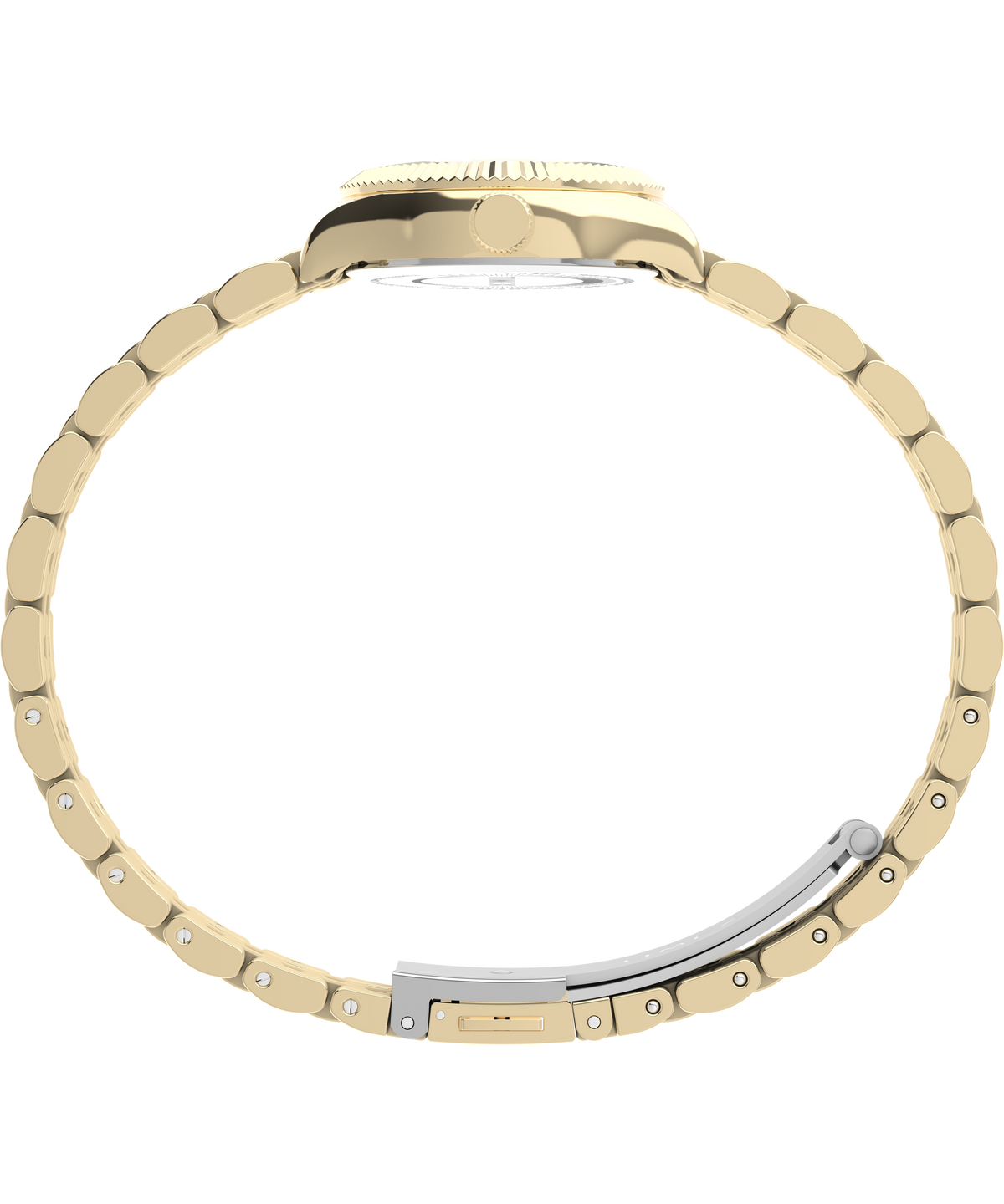 Timex Peanuts Ladies Watch with Champagne Dial and Gold Strap TW6A07400