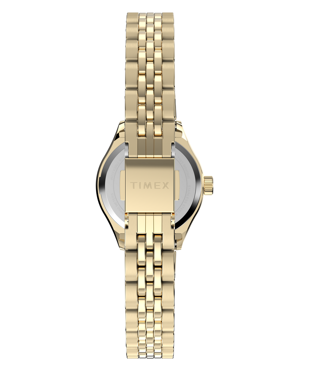 Timex Peanuts Ladies Watch with Champagne Dial and Gold Strap TW6A07400