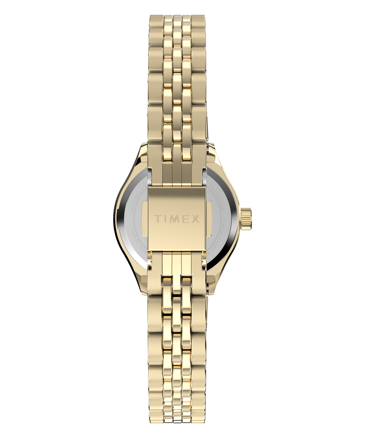 Timex Peanuts Ladies Watch with Champagne Dial and Gold Strap TW6A07400