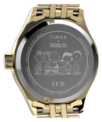 Timex Peanuts Ladies Watch with Champagne Dial and Gold Strap TW6A07400