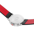 Mondaine Classic Mens Watch with White Dial and Black Vegan Leather Strap A660.30360.16SBBV
