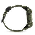 Casio G-Shock Gwyliad Digidol i Ddynion gyda Deial Du a Strap Gwyrdd GBD-800UC-3ER