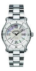 Roamer Women's AEU980 4123 PE Quartz Watch with Mother Of Pearl Dial Analogue Display and Stainless Steel Bracelet