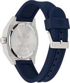 Adidas Edition 2 Mens Watch with Black Dial and Blue Strap AOFH230062