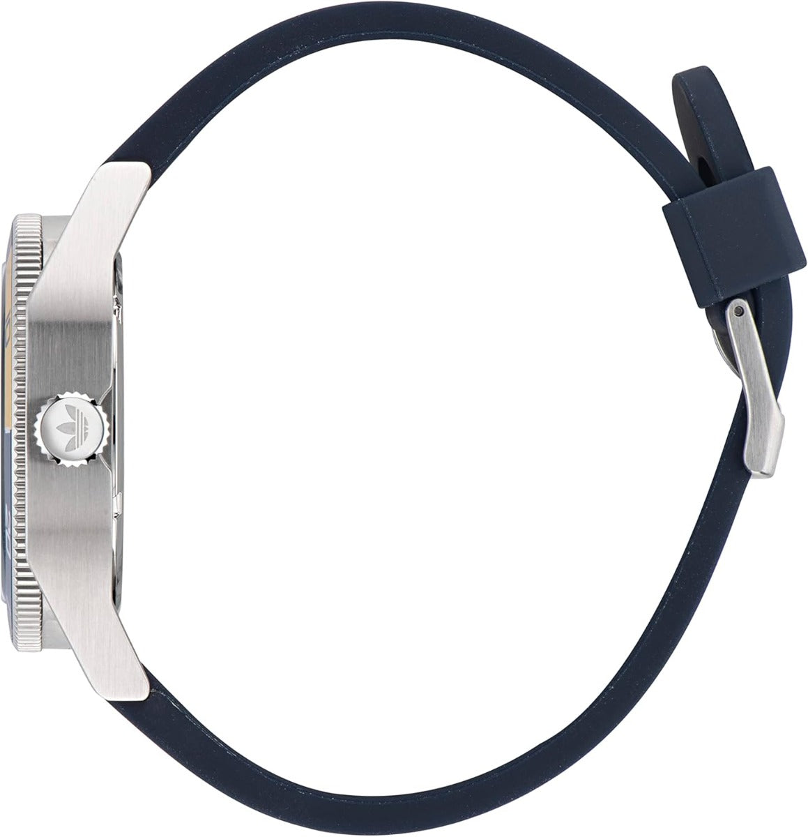 Adidas Edition 2 Mens Watch with Black Dial and Blue Strap AOFH230062