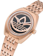 Adidas Originals Mens Watch with Rose Gold Bracelet AOFH230092I