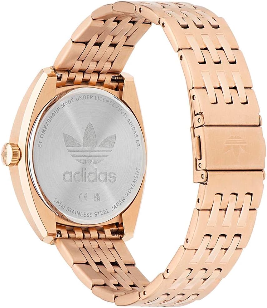 Adidas Originals Mens Watch with Rose Gold Bracelet AOFH230092I