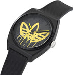 Adidas Mens Watch with Black Silicone Strap AOST220382