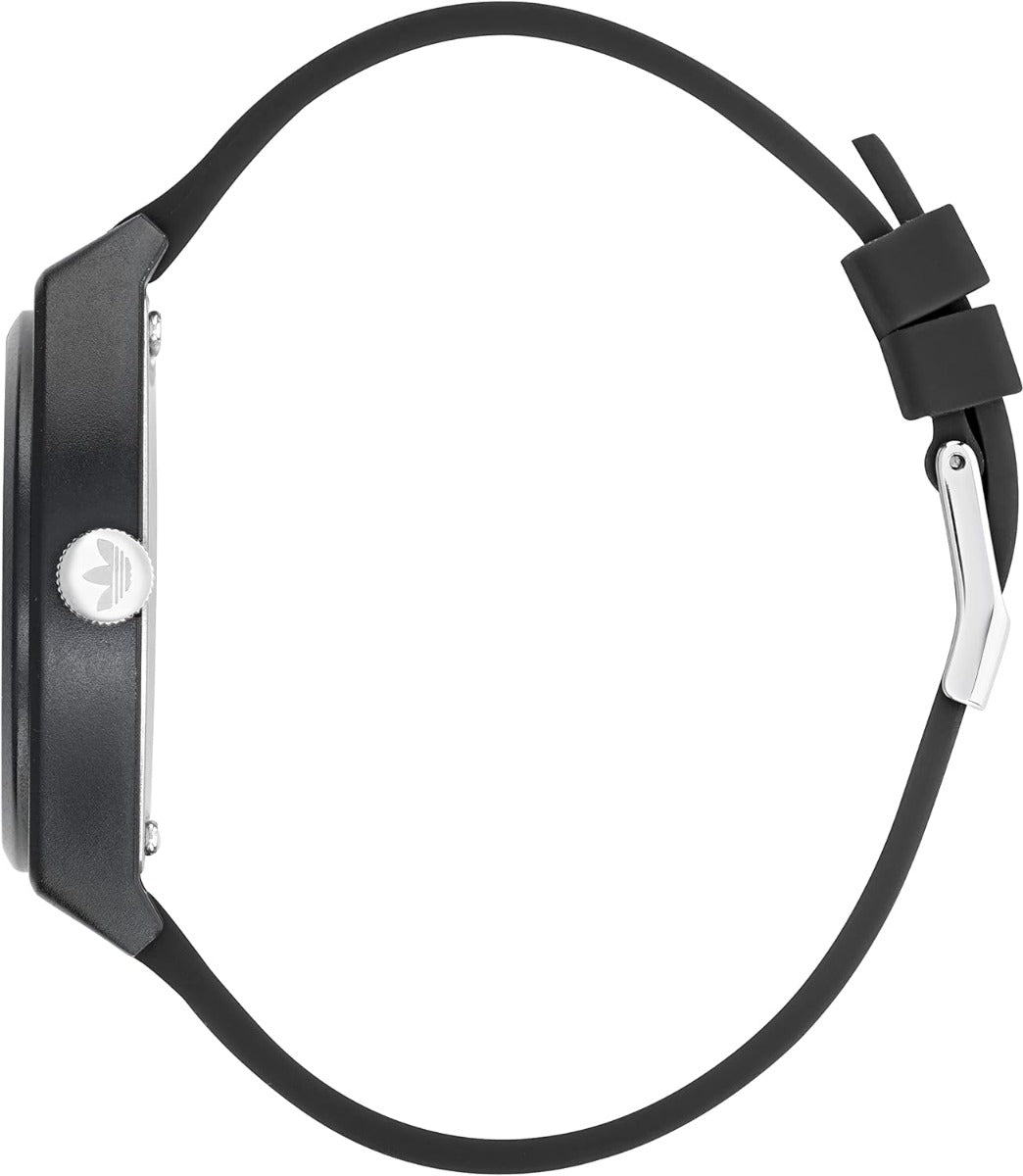 Adidas Mens Watch with Black Silicone Strap AOST220382