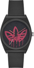 Adidas Mens Watch with Black Silicone Strap AOST220392