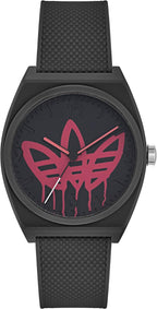 Adidas Mens Watch with Black Silicone Strap AOST220392