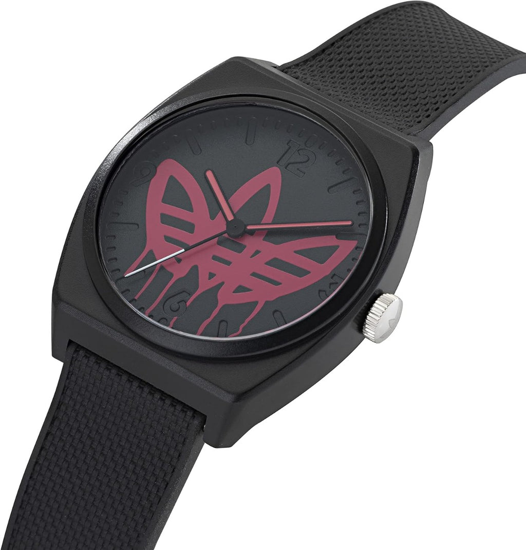 Adidas Mens Watch with Black Silicone Strap AOST220392