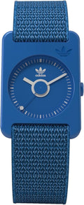 Adidas Mens Watch with Blue Dial and Blue Canvas Strap Watch AOST225412I