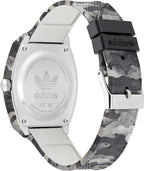 Adidas Mens Watch with White Camo Strap AOST225682