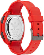 Adidas Mens Digital Watch with Red Case and Red Strap AOST230632I