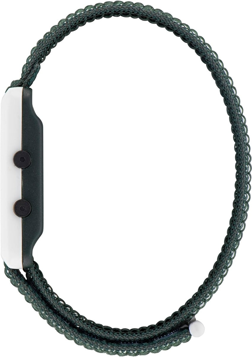 Adidas Unisex Digital Watch with Green Fabric Strap AOST230692I