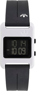 Adidas Originals Unisex Digital Watch with Black Silicone Strap AOST235672I