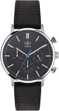 Adidas Mens Watch with Black Dial and Black Strap AOSY220132I
