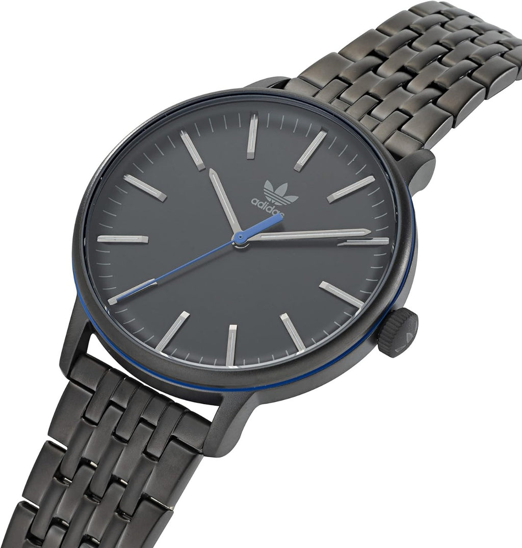 Adidas Mens Watch with Black Dial and Black Bracelet AOSY220232I