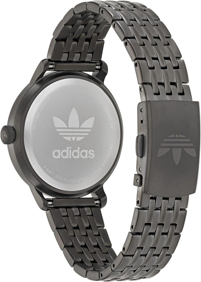 Adidas Mens Watch with Black Dial and Black Bracelet AOSY220232I