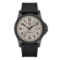 Cloc Mwn Atacama Luminox i Ddynion gydag Wyneb Arian a Strap Gyfnewidiol XL.1971.SET