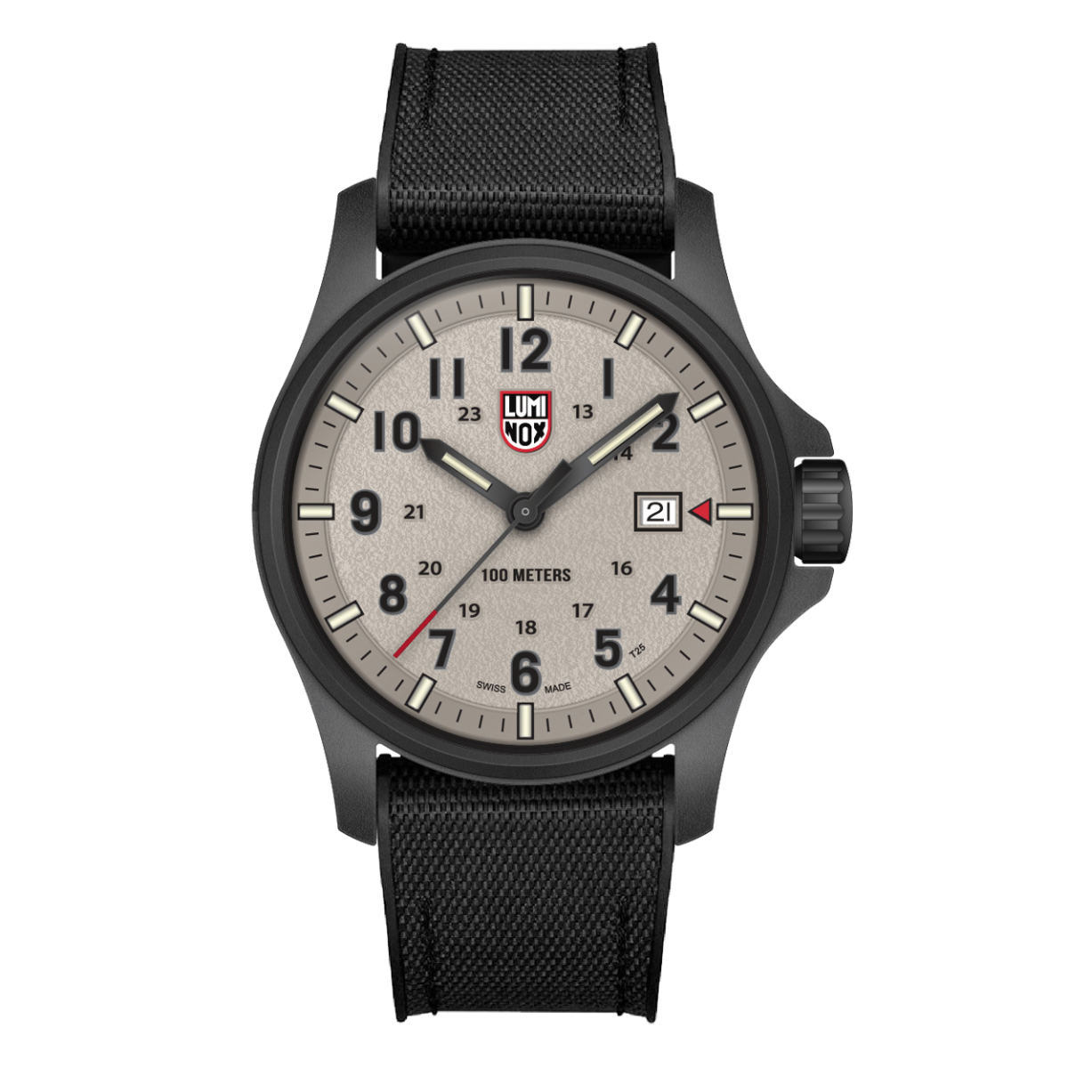 Luminox Atacama Field Mens Watch with Silver Dial and Interchangeable Strap XL.1971.SET