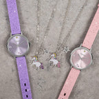 Tikkers Girl's Best Friend Gift Set with Two Watches & Necklaces ATK1078
