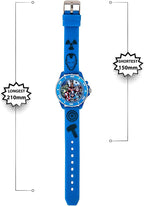 Cloc Plant Disney Marvel Avengers gyda Strap Rwber Glas AVG3506