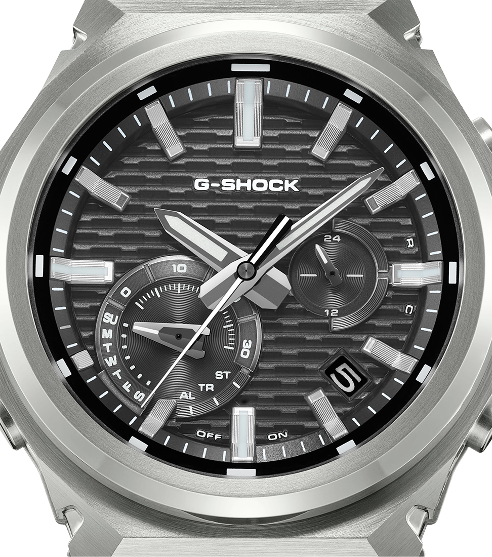 Casio G-Shock Mens Watch with Black Dial and Black Strap GST-B1000-1AER