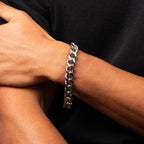 Fred Bennett Heavyweight Curb Chain Bracelet B3896