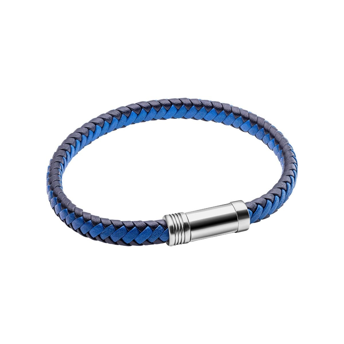 Fred Bennett Multi-Tone Woven Leather Bracelet B5275