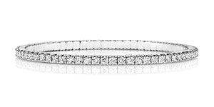 Meingol Cadwyn Fantell 18ct gyda Diemwnt 3.59CT