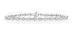 18ct White Gold Diamond Bracelet 2.9 CT