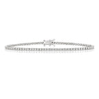 18ct White Gold Diamond Tennis Bracelet
